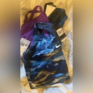 3 NIKE SPANX Gym Tops